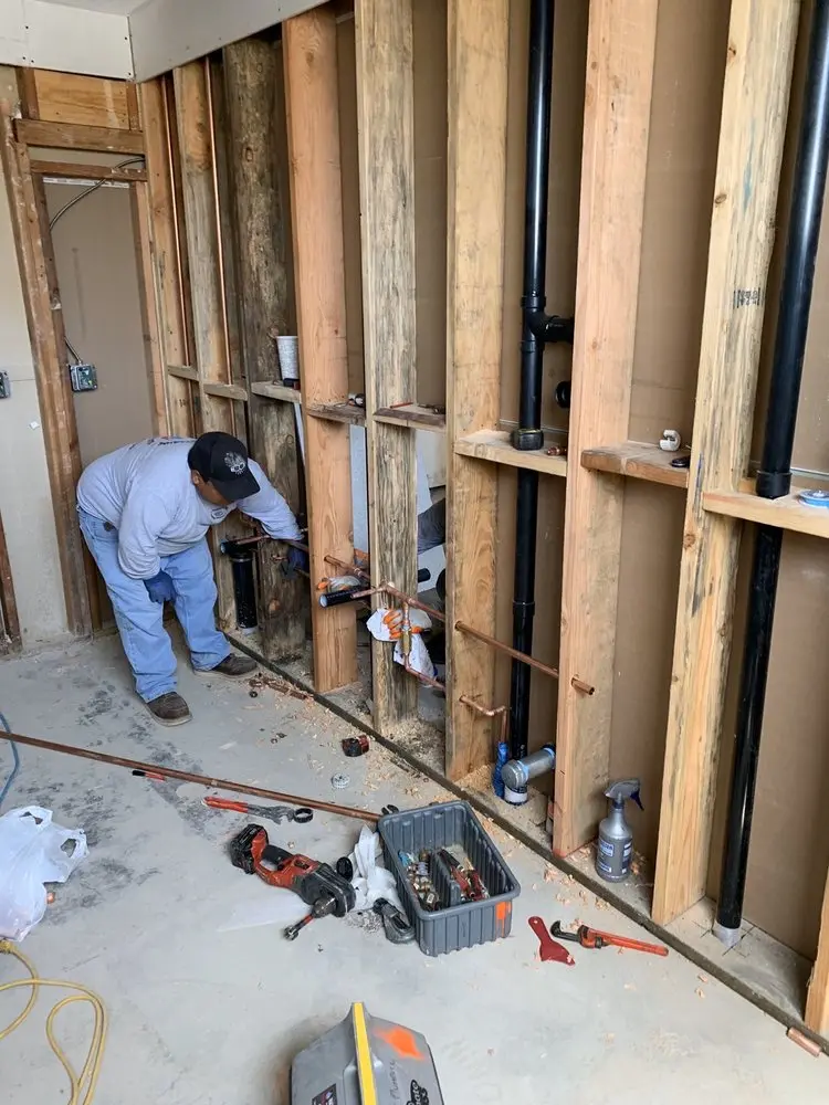 Commercial rough-in plumbing for Gas Line Repair in East Norwalk